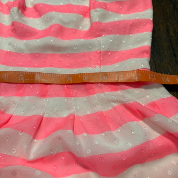 NWT Lilly Pulitzer Posey Mini Dress in Sparkle Pink Awning Stripe size 2 - Picture 9 of 12